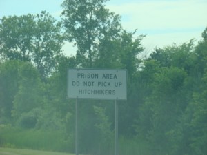 DO NOT PICK UP HITCHHIKERS!